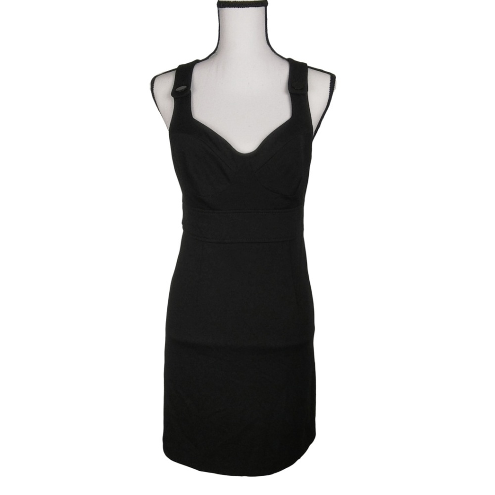 Guess Stretch Black Dress Size 0 - Picture 6 of 6